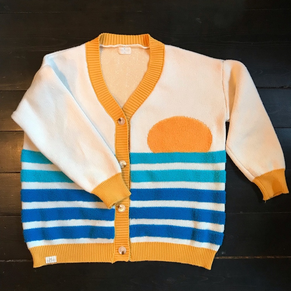 Simply Southern Groovy Sun Sweater XL